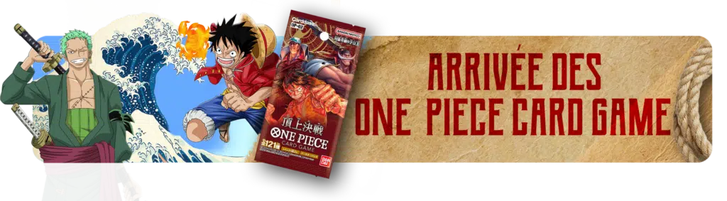 Banière Précommande One Piece TCG