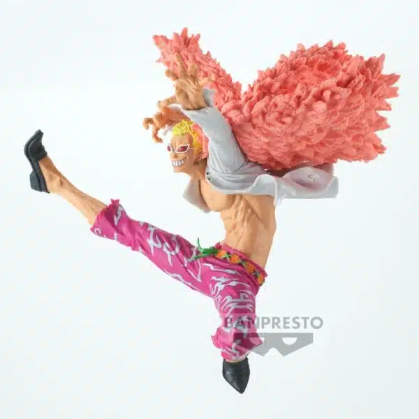 Découvre la figurine Don Quichotte Doflamingo de One Piece (10cm) sur Akemi Figurine. Produit officiel Bandai. Livraison rapide et gratuite dès 60€ d'achat. Idéale pour les fans de l'anime et de collection.