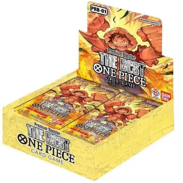 Le pack One Piece PRB-01 contient une myriade de cartes à collectionner qui sont une réimpression des displays OP01 à OP06