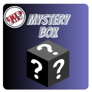 Mystery box Akemi Figurine avec une boite fermée marquée de points d'interrogation