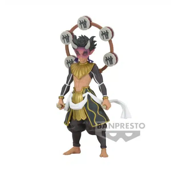 La figurine "Demon Slayer: Kimetsu no Yaiba - Demon Series : Zohakuten" est une pièce de collection incontournable pour les passionnés de la série animée et du manga "<a href="https://kimetsu-no-yaiba.fandom.com/wiki/Kimetsu_no_Yaiba_Wiki">Demon Slayer: Kimetsu no Yaiba</a>".